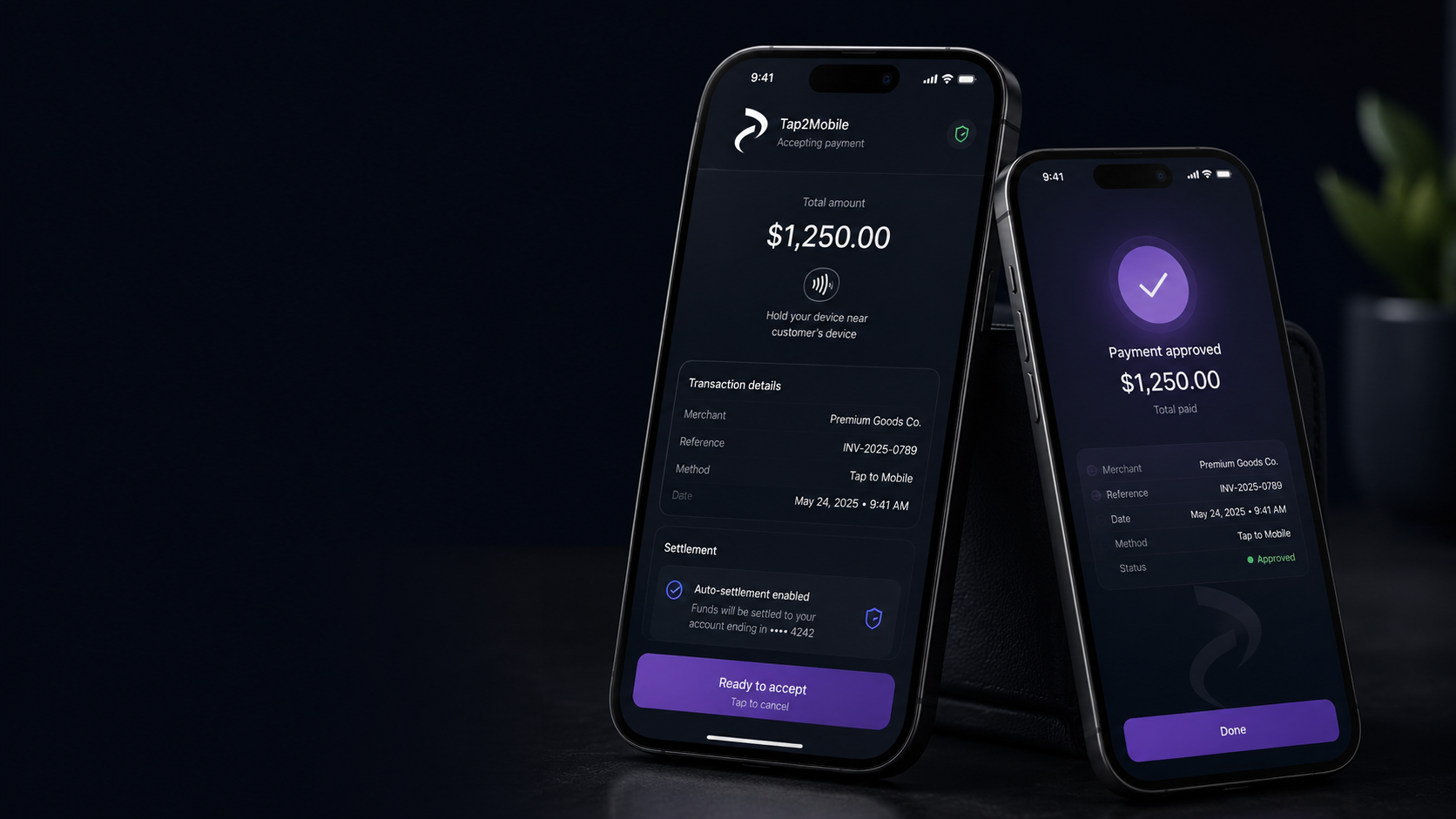 Tap2Mobile dark